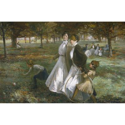 Autumn in Kensington Gardens - James Wallace